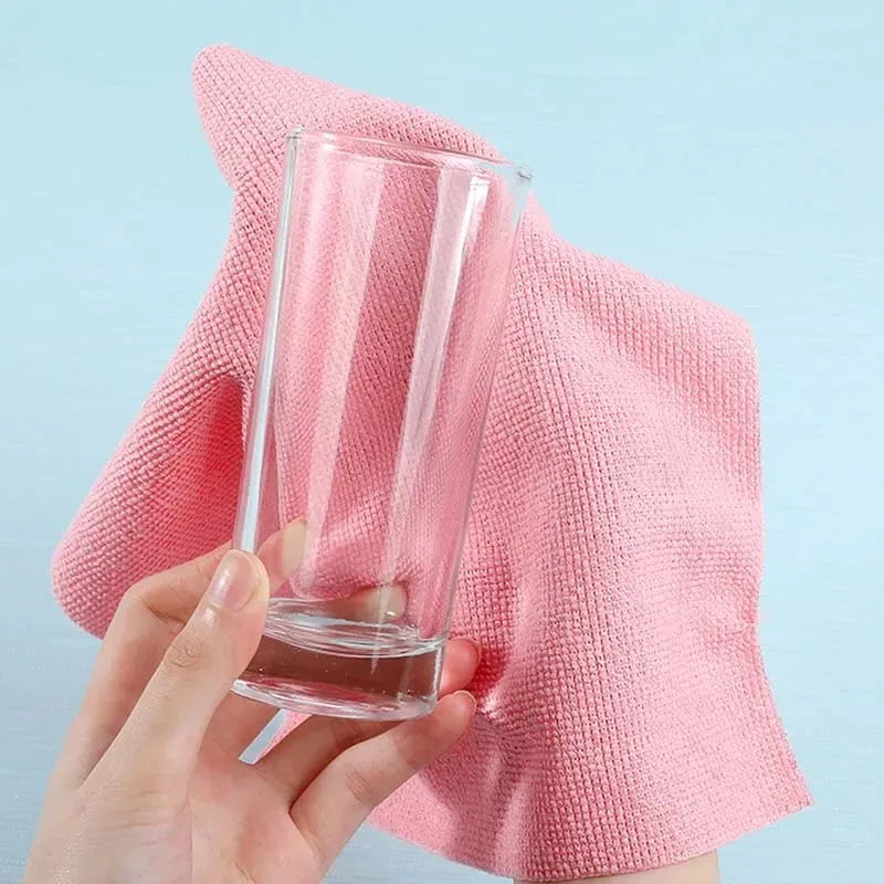 20-Pack Reusable Microfiber Cleaning Towel Roll – Kitchen Cloths