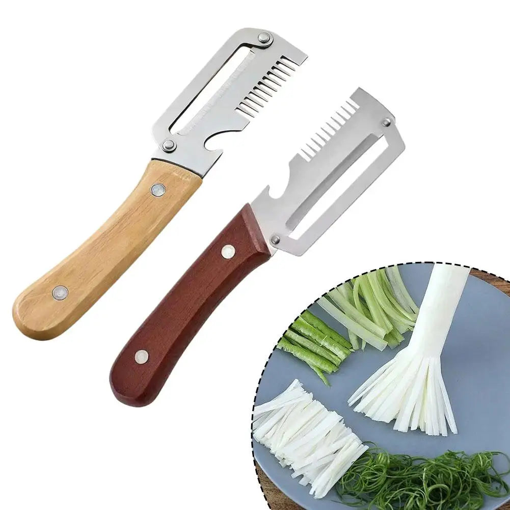 3-in-1 Vegetable Peeler, Julienne Slicer & Bottle Opener