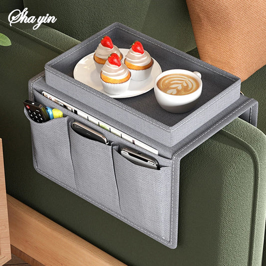 Sofa storage bag, sofa armrest storage hanging bag, remote control storage bag, home storage bag Peaceful Pleasures Health and Wellness