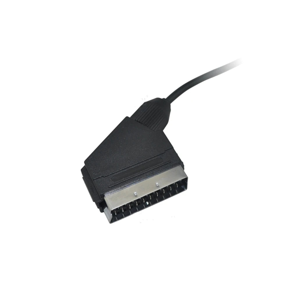 High Quality A/V TV Video Game Cable Scart Cable For SNES For Gamecube N64 Console Compatible With NTSC System Just Connect TV Peaceful Pleasures Health and Wellness