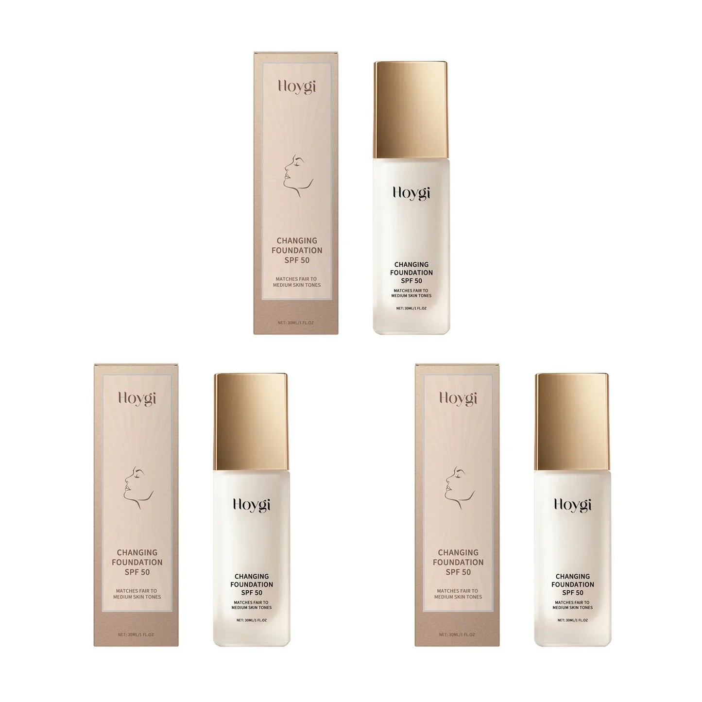 Hoygi SPF50 Liquid Concealer Foundation – Matte Oil Control