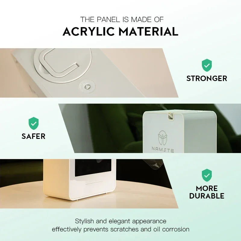 NAMSTE Smart Aroma Diffuser | 500m³ Bluetooth Peaceful Pleasures Health and Wellness