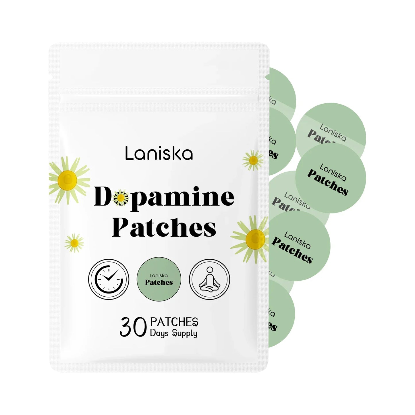 Dopamine Body Patches – Hyaluronic Acid & Cooling Mint Skincare