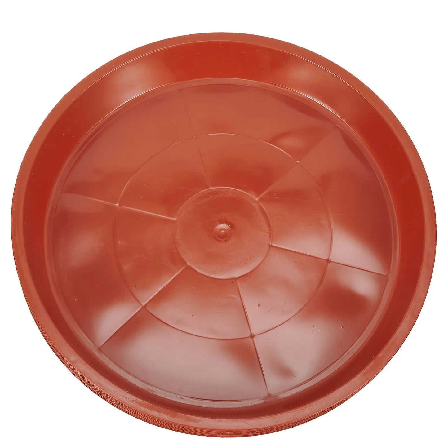 10-Pack Round Plastic Plant Saucer Drip Trays | Pot Water Base