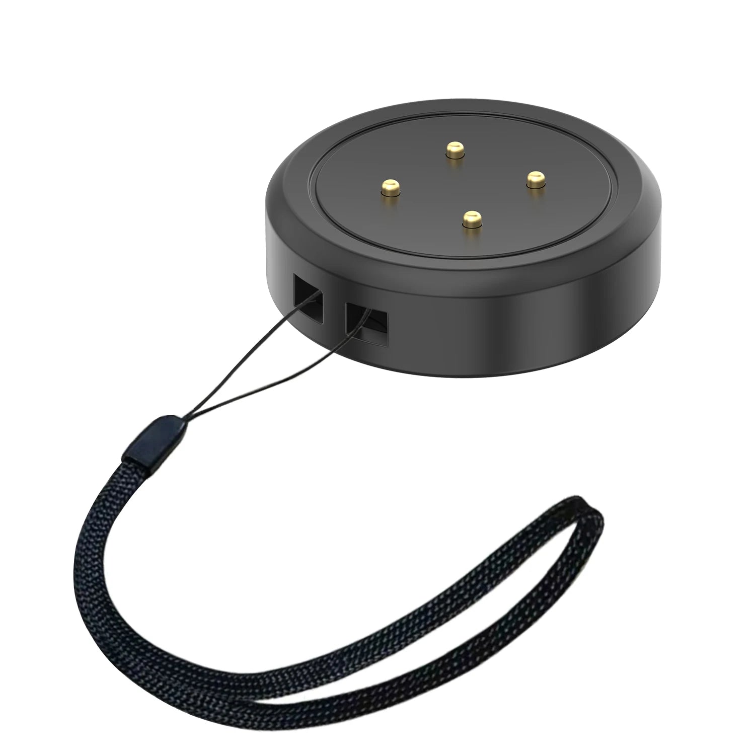 With lanyard for Google Pixel Watch3/2 USB Smart Watch Charger Replacement Charger Google Charging Dock Peaceful Pleasures Health and Wellness Black