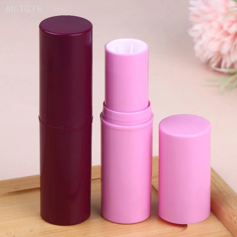 10g Empty Rotatable Lip Balm Tube | Purple Refillable Container