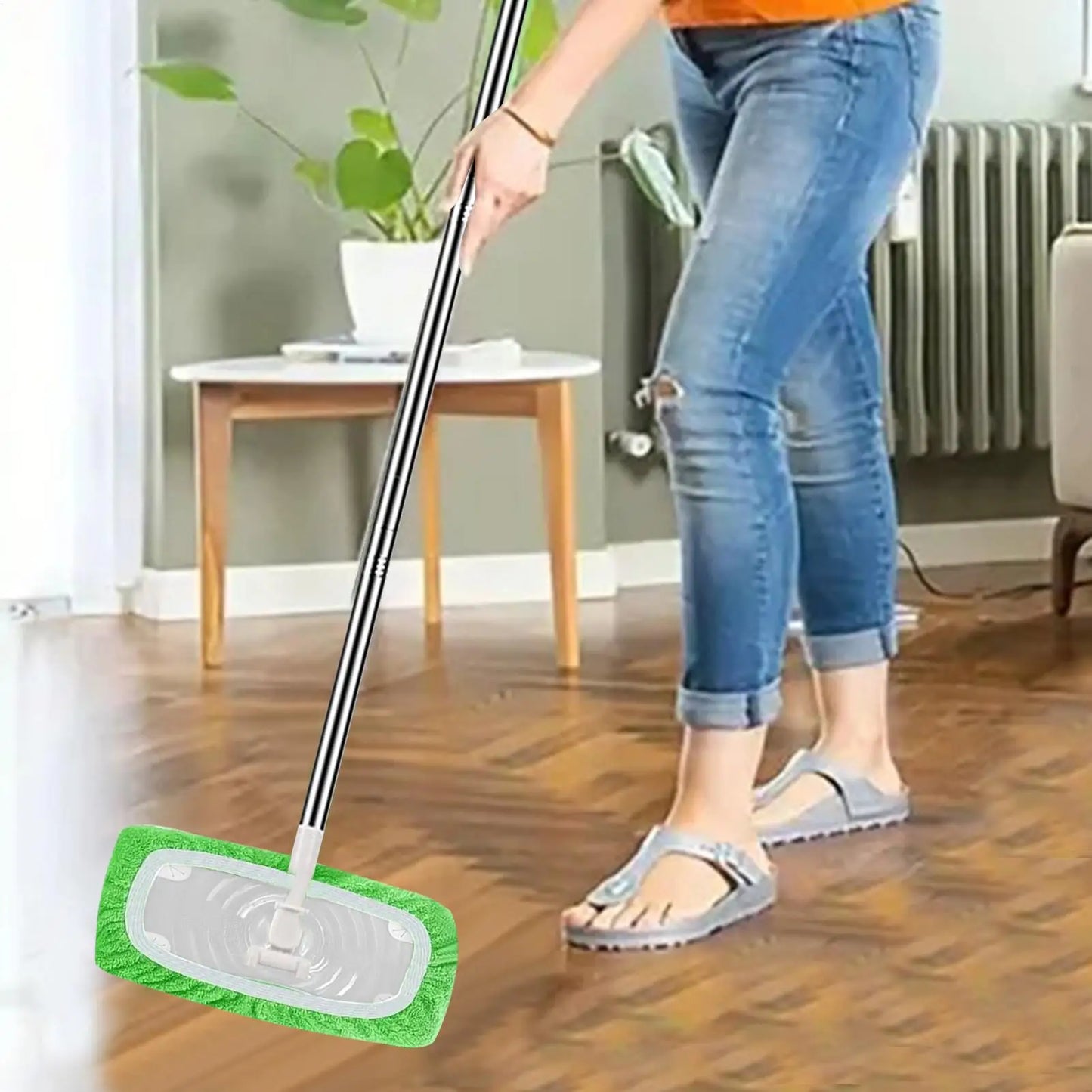 Reusable Microfiber Mop Pads | High Absorption Floor Cleaning