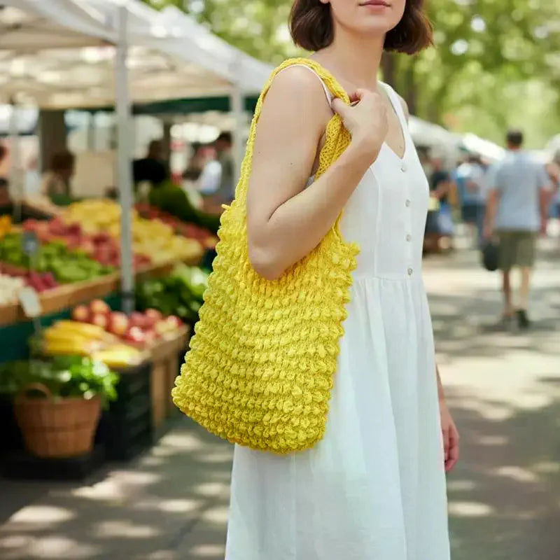 Foldable Stretch Shopping Bag | Large Capacity Reusable Tote