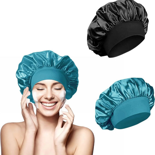 Satin Sleep Cap – Anti-Frizz Hair Protection Night Hat Satin Sleep Cap Peaceful Pleasures Health and Wellness