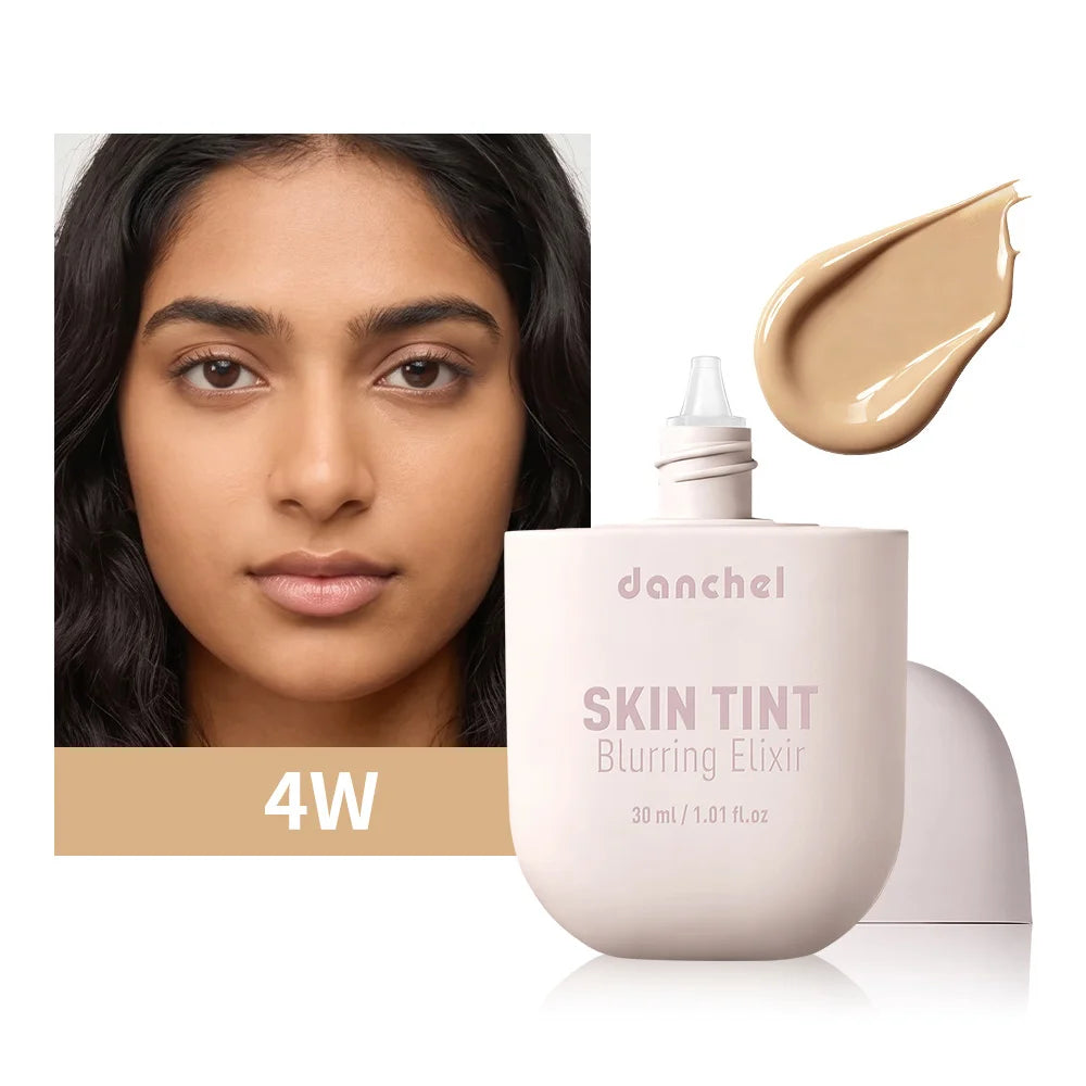 Skin Tint Blurring Elixir Foundation 24 Colors Concealer Blur Pores Fine Lines Long Lasting Hydrating Makeup For All Skin Tone Peaceful Pleasures Health and Wellness 9 4W