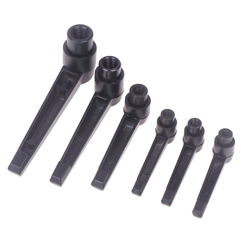 High Quality M4-M12 Adjustable Locking Handle Zinc Alloy Rotating Locking Handle 7-shaped Handle Universal Aluminum Handle Peaceful Pleasures Health and Wellness
