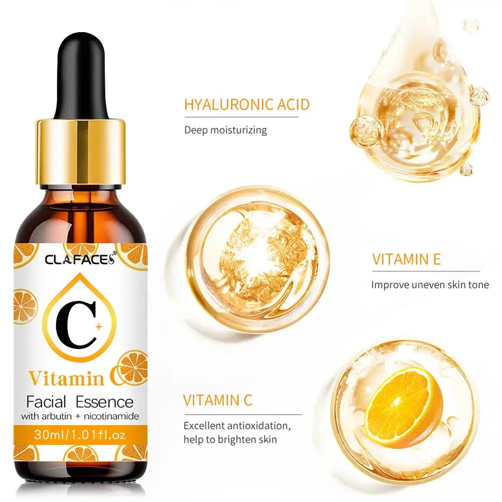 Vitamin C Brightening Face Serum – Dark Spot & Anti-Aging Peaceful Pleasures Health and Wellness