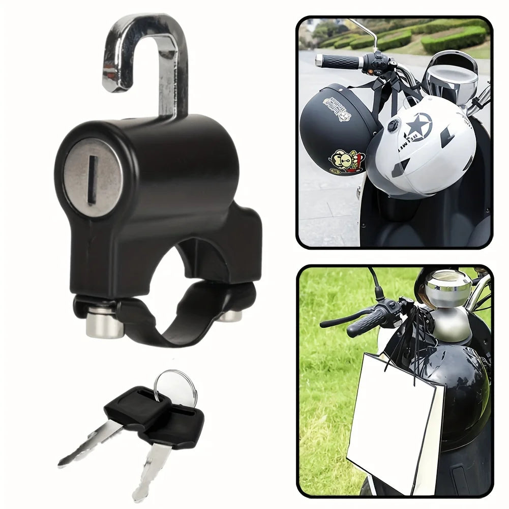 Universal Motorcycle Helmet Lock Bicycles Portable Security