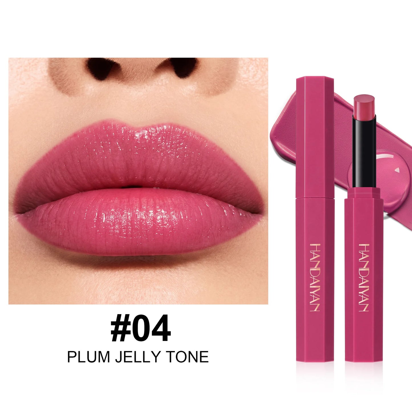 Sparkling Grapefruit Matte Lipstick – Waterproof & Moisturizing