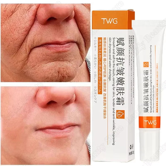 Retinol Wrinkle Removal Face Cream Anti-Aging Firming Lifting Fade Fine Lines Products Moisturizing Brighten Repair Skin Care Peaceful Pleasures Health and Wellness