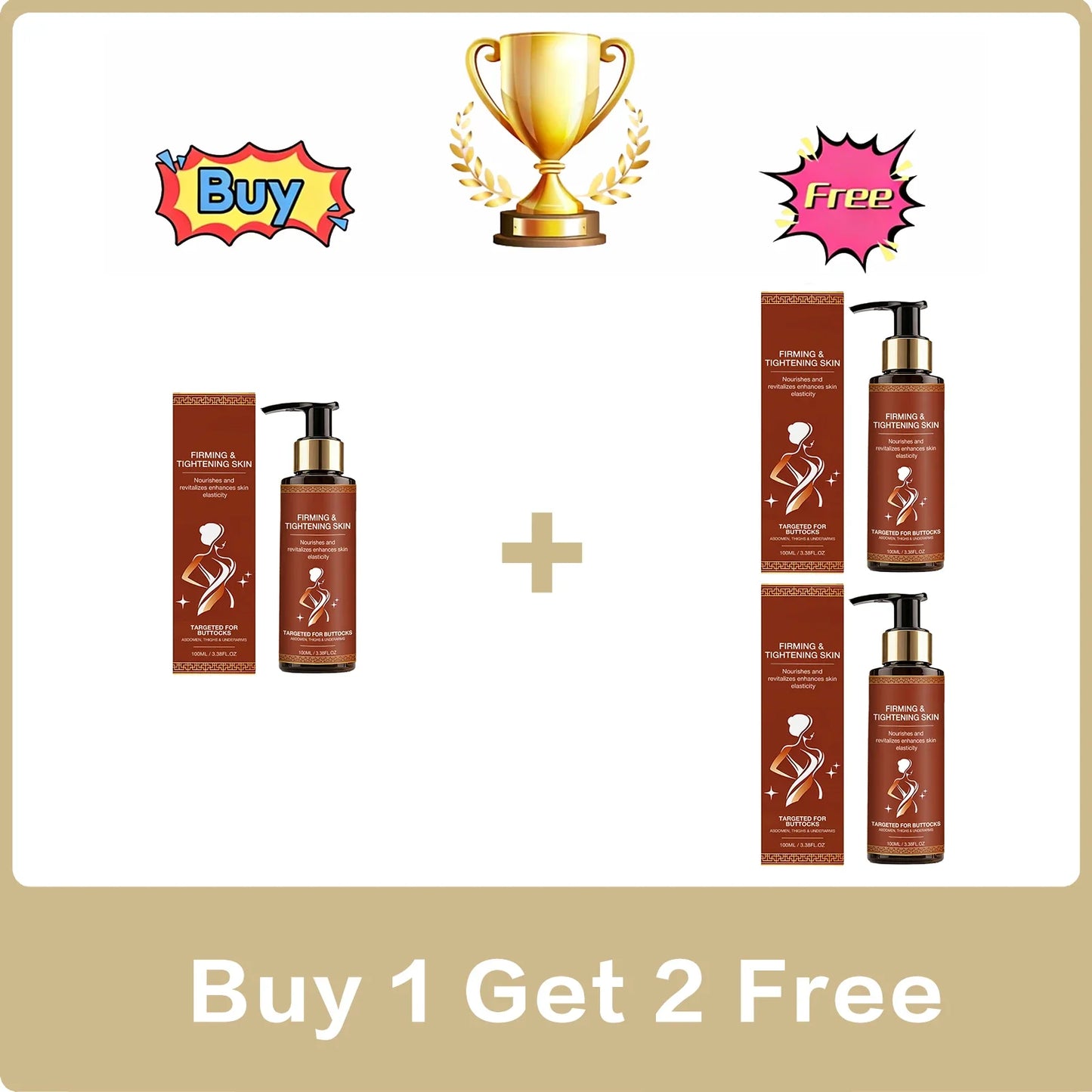 Firming Body Oil – Deep Nourish, Hydrating & Non-Greasy 100ml