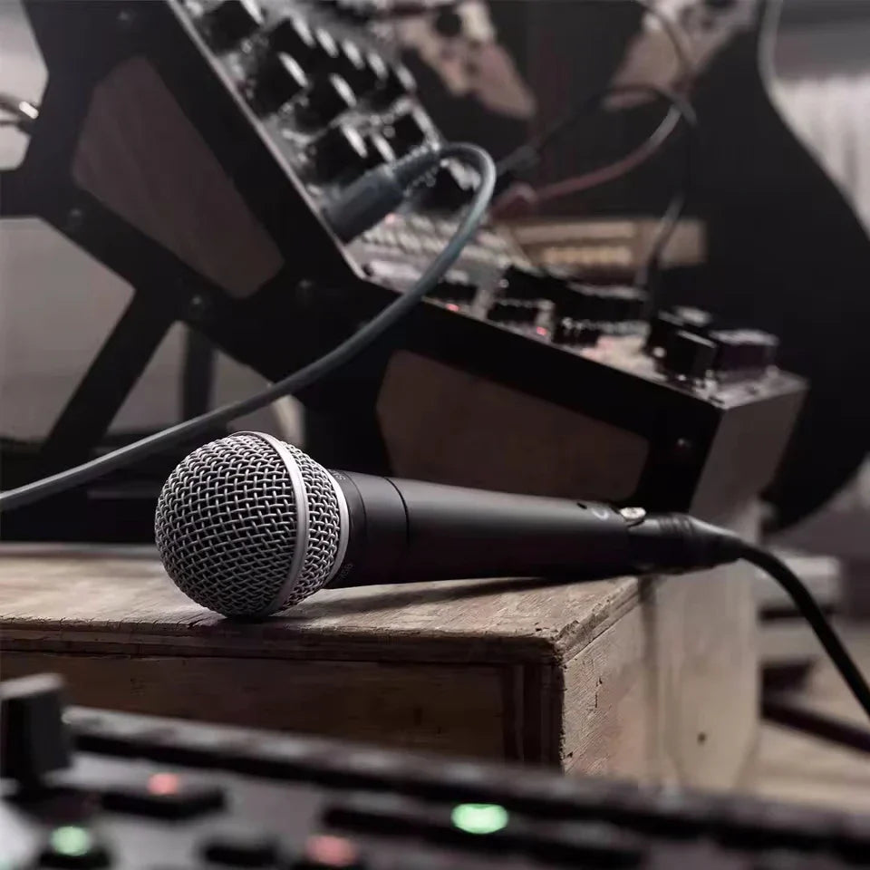 AyeBeau Wired Dynamic Karaoke Microphone | PC & Live Streaming