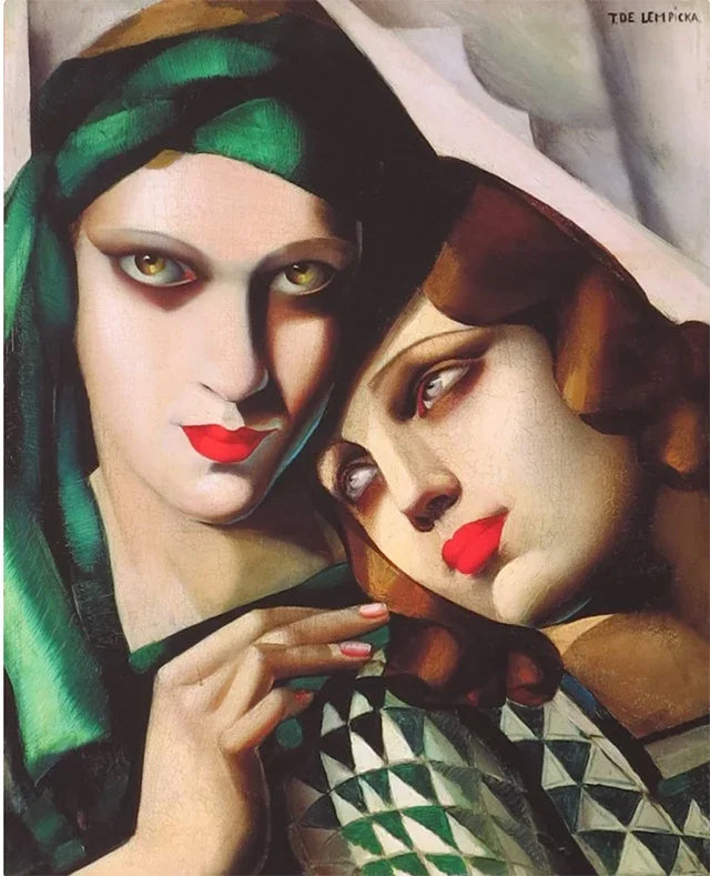 Tamara De Lempicka Posters Abstract Woman Art Canvas Painting and Prints Pictures for Nordic Living Room Aesthetic Decor Cuad Peaceful Pleasures Health and Wellness