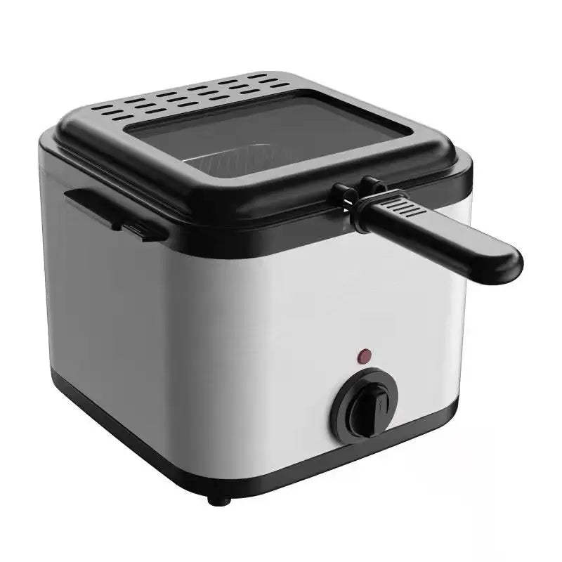 Portable Visual Electric Fryer – French Fries & Dough Sticks