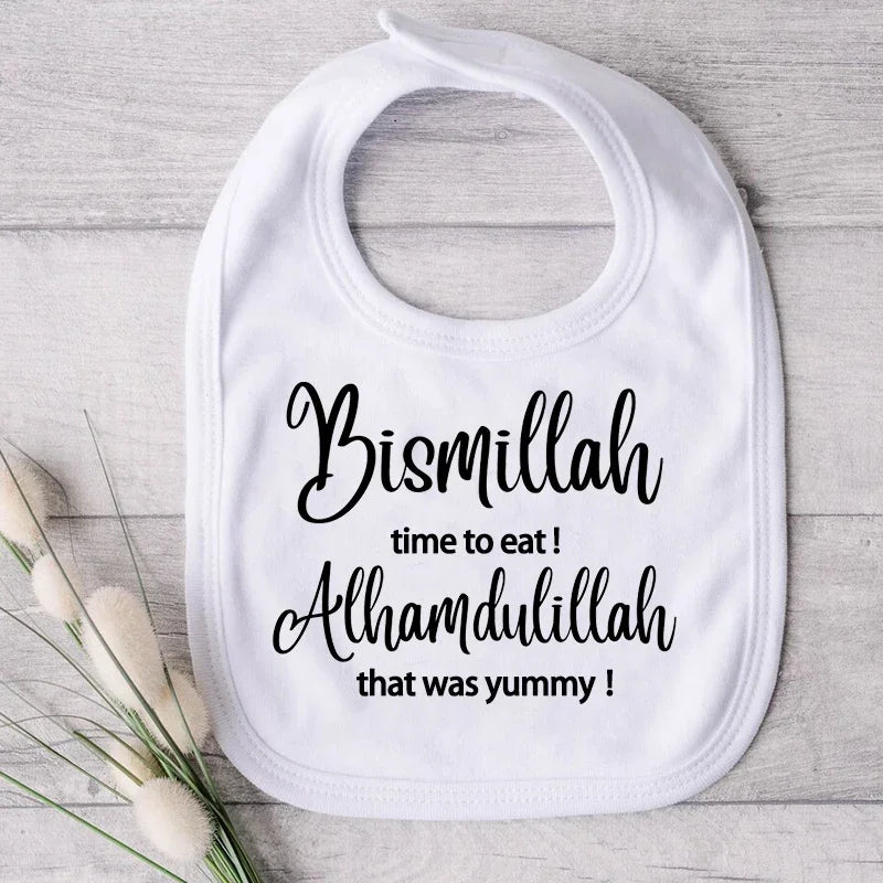 Eid Mubarak Islamic Baby Bib | Ramadan Kareem Gift