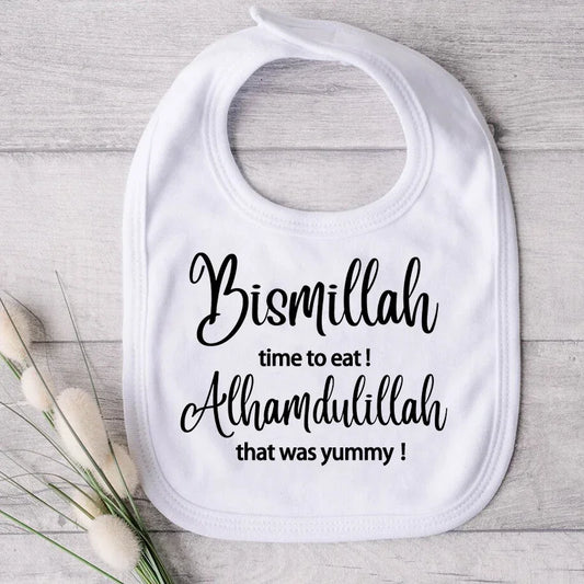 Eid Mubarak Islamic Baby Bib | Ramadan Kareem Gift