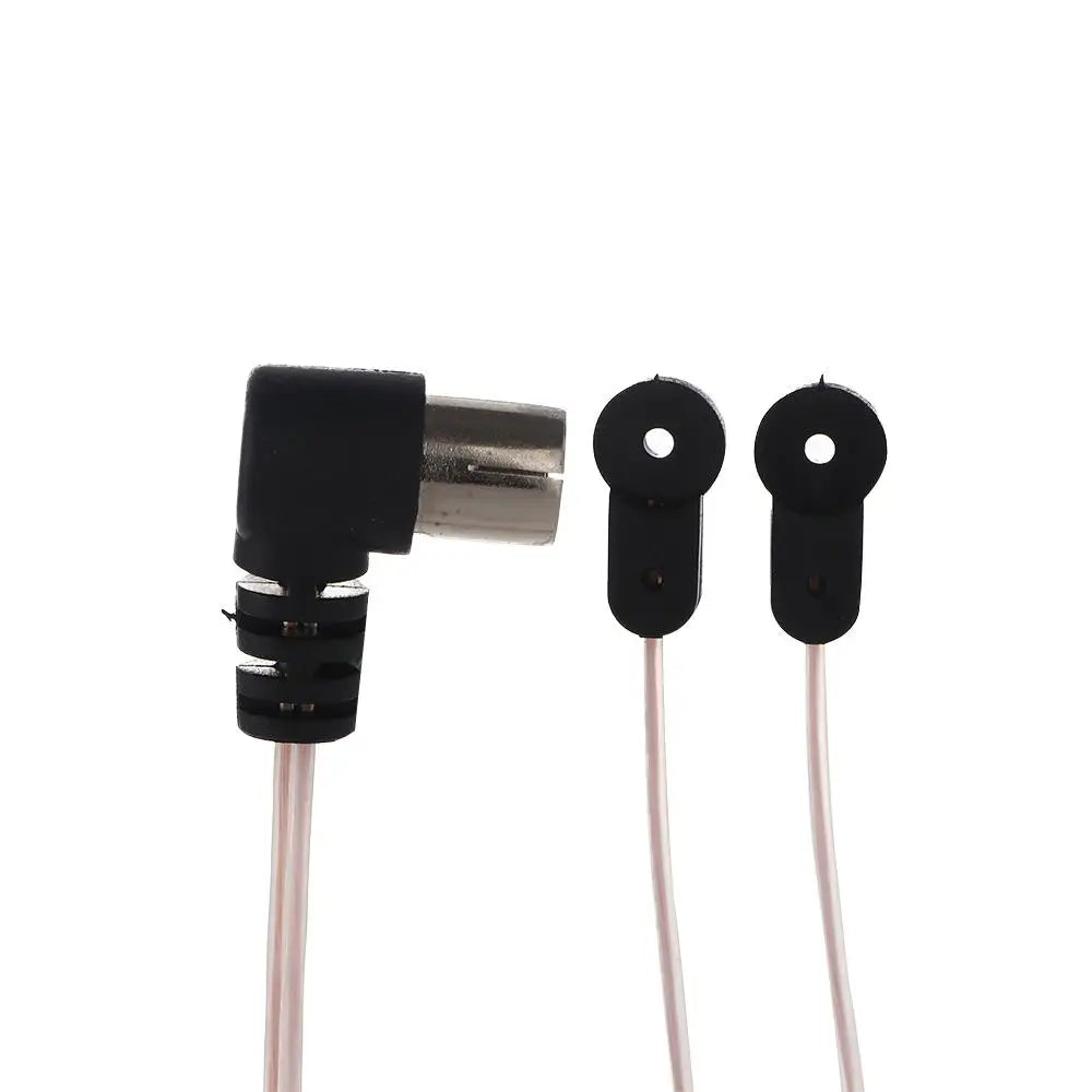 Electronics Indoor Use HD Aerial 75 OFM F Connector Male Type T Antennas Dipole Antenna FM Radio Antenna FM Radio Wire Cable Peaceful Pleasures Health and Wellness