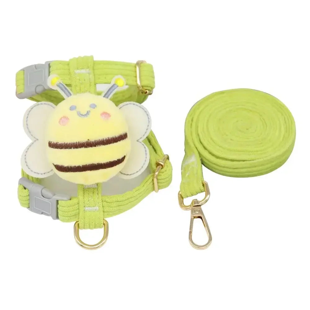 Small Dog & Cat Harness – Adjustable Nylon Chest Strap