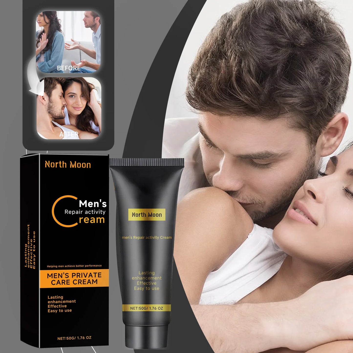 Men's Endurance Boosting Body Massage Cream 50g