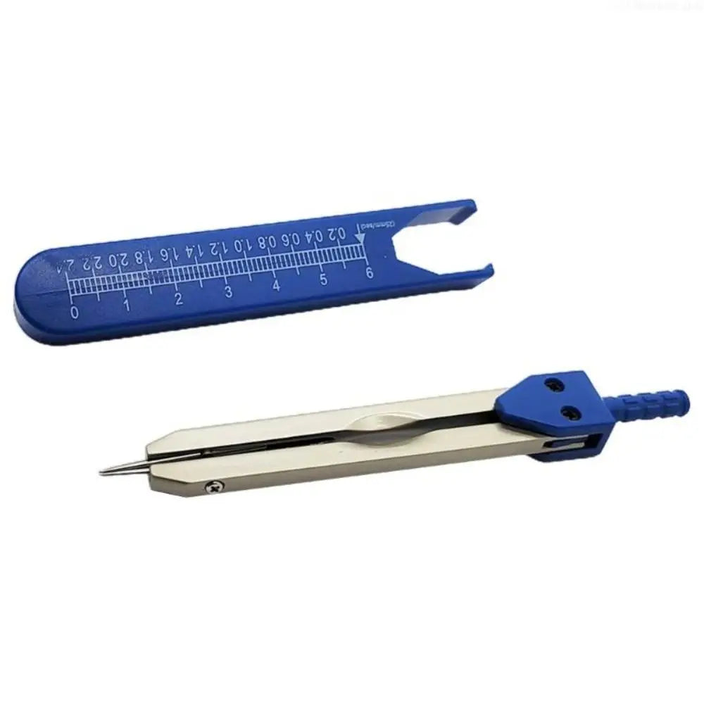 Precise Measuring ECG Sub Gauge Compact Designs Convenience ECG Calipers Metal Professional Measuring Tool Graduated Compass Peaceful Pleasures Health and Wellness