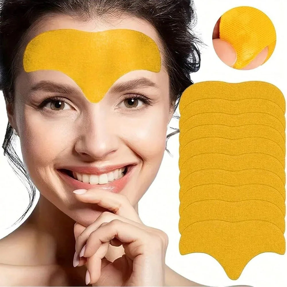 Collagen Forehead Gel Patch Reduces Fine Lines & Firms Skin, Smoothing Wrinkle Treatment Stickers for Women Care Peaceful Pleasures Health and Wellness