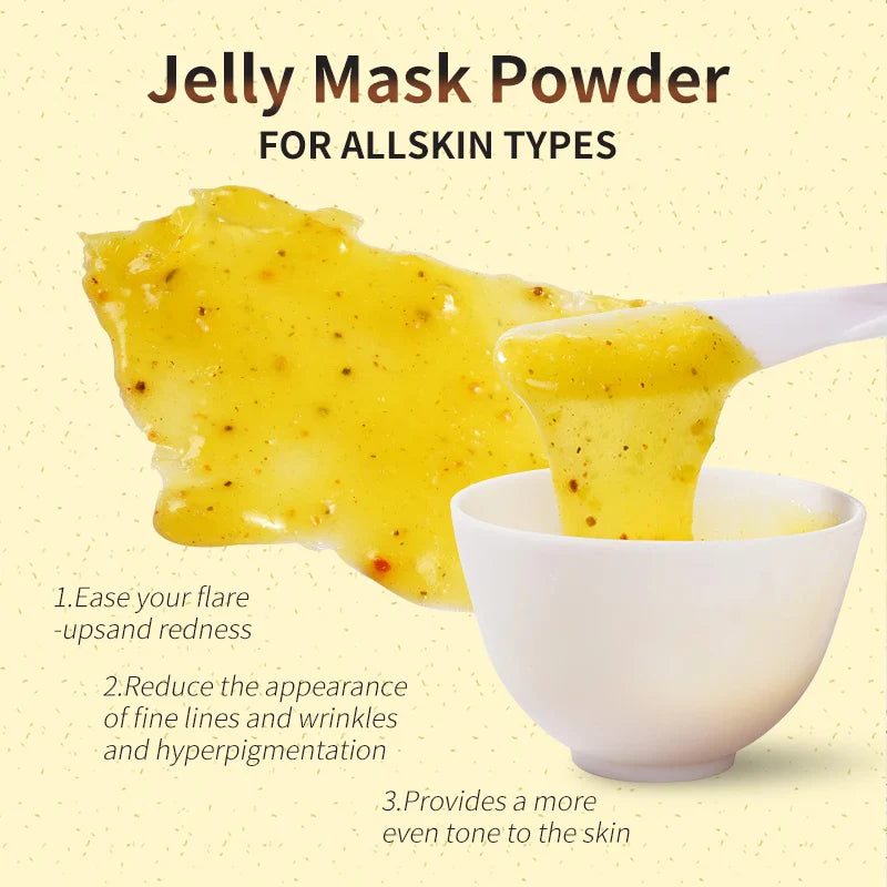 Turmeric Jelly Mask Powder – Oil Control & Blackhead Removal