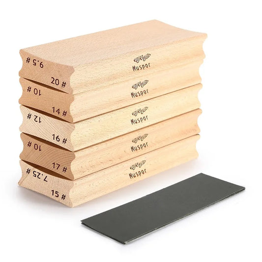 Muspor Dual-purpose Guitar Fretboard Radius Sanding Block Leveling Peaceful Pleasures Health and Wellness