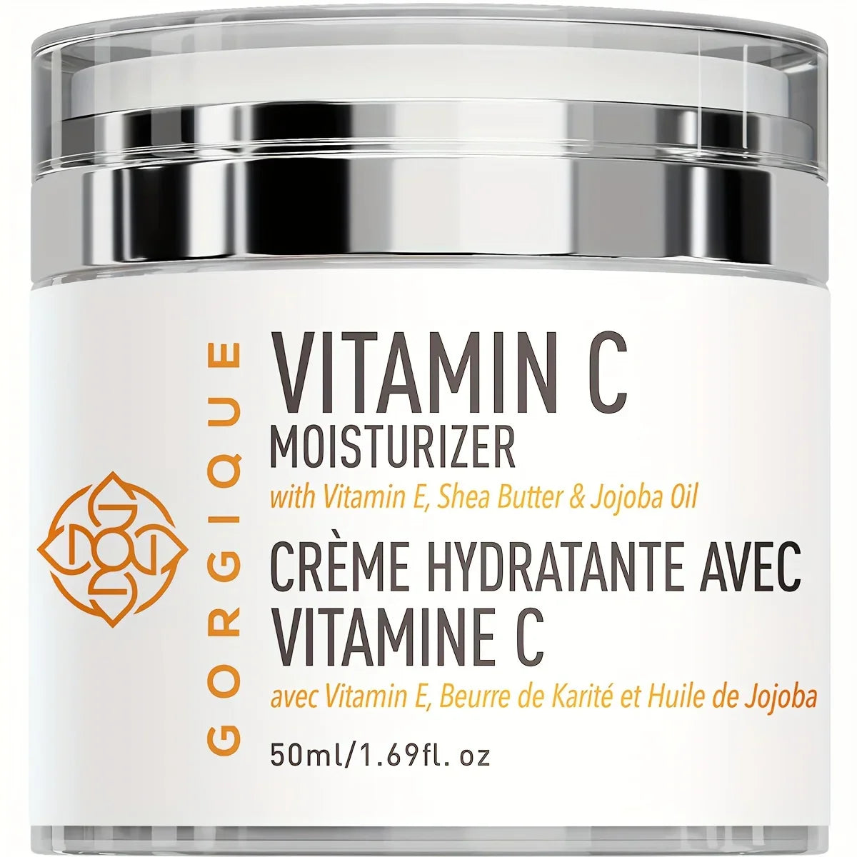 GORGIQUE Vitamin C Face Moisturizer – Brightening Hydrating Cream