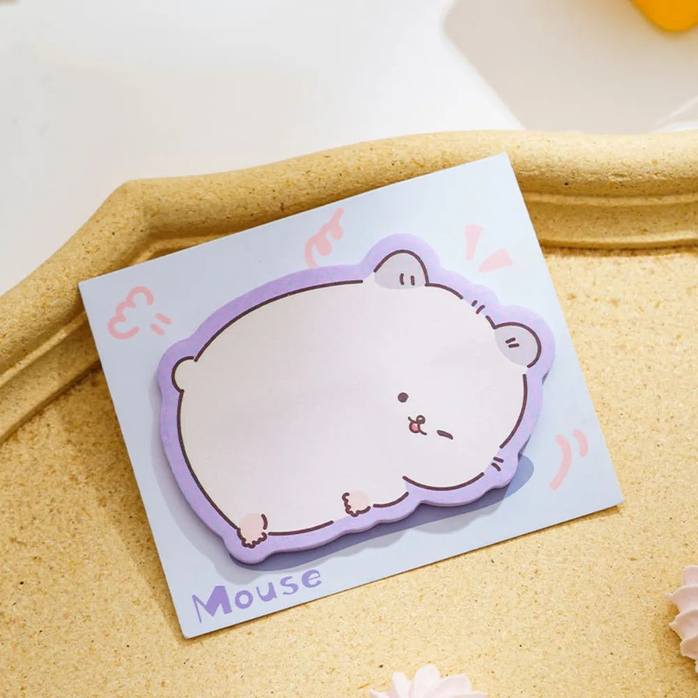 Cute Animal Sticky Notes – Journaling Memo Pad for Teens & Girls