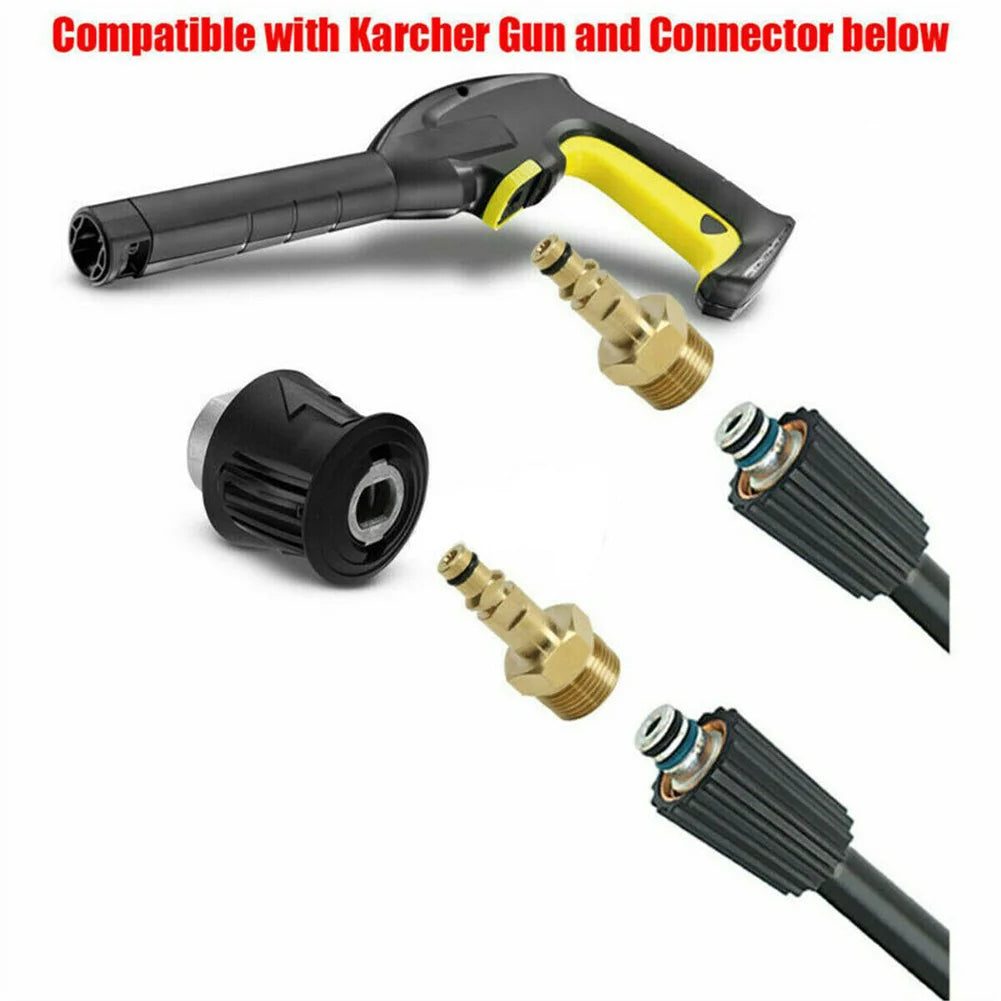 M22 Adapter Quick Connect Converter Hose Brass Pressure Washer Pipe