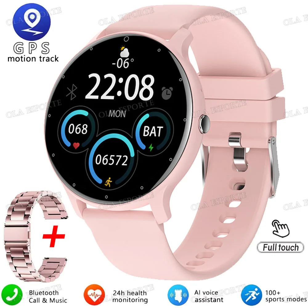 Ola Esporte Smart Watch | Full Touch, IP67, Bluetooth – Men & Women