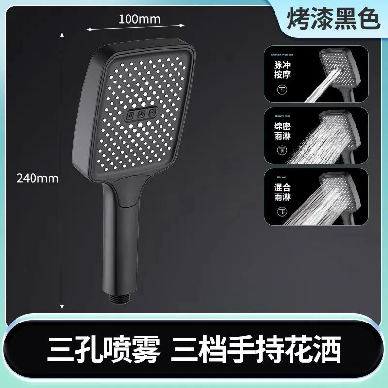 12-Inch Rainfall Shower Head – High Pressure & Water Saving Chrome