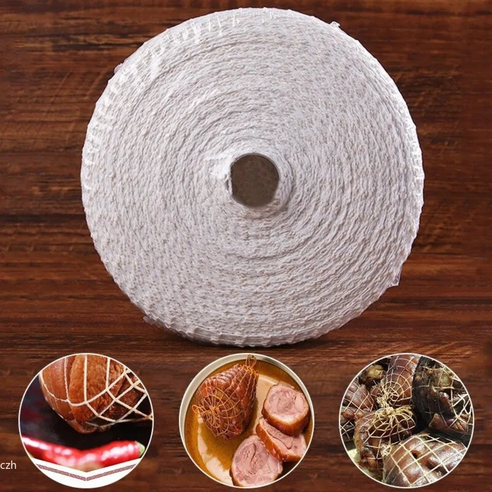 3-Meter Cotton Meat Net | Butcher's String for Sausage & Ham