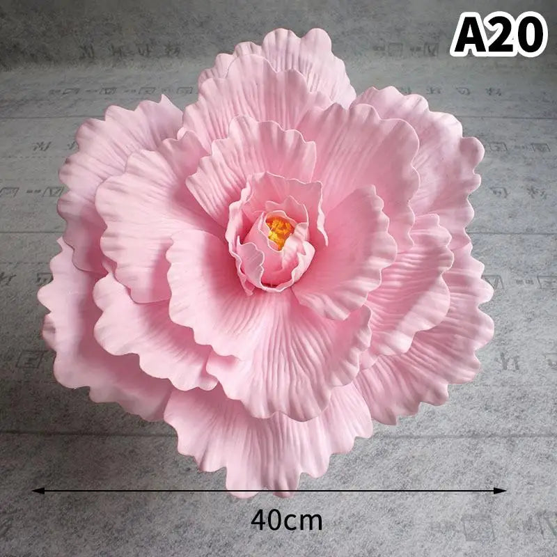 PE Foam Simulation Rose Flower Heads | Wedding & Party Decor