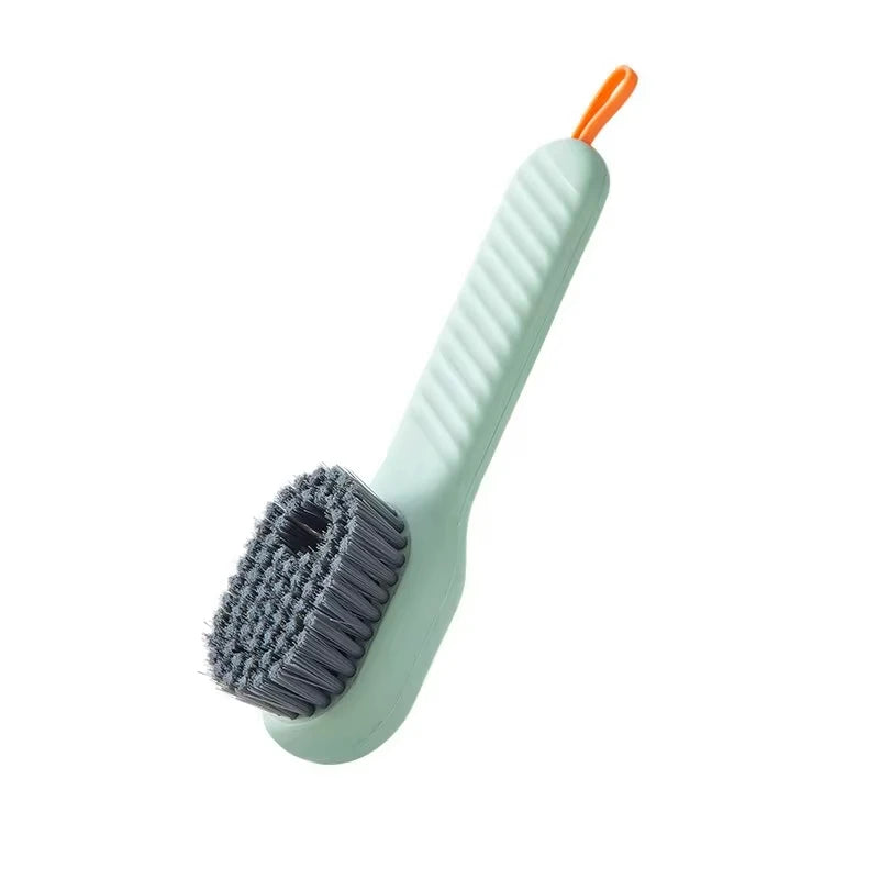 Automatic Liquid Dispensing Shoe & Clothes Brush | Soft Bristles