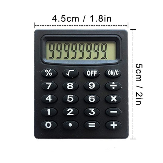 Pocket Calculator,Pocket Size Mini Calculators,8 Digit Display Basic Calculator,Mini Calculators for Students Kids Home Office Peaceful Pleasures Health and Wellness