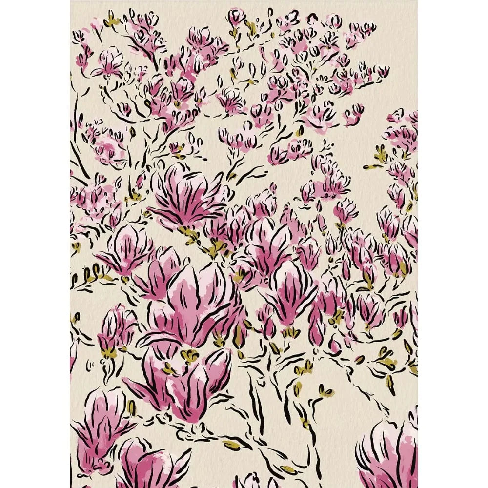 Garden Flower Vase Art Poster Flower Plant Illustration Print Canvas Painting Wall Art Picture Home Living Room Room Decorati Peaceful Pleasures Health and Wellness