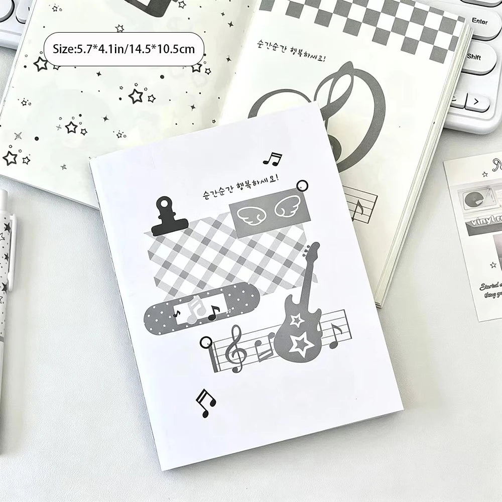 Fragmented Dream Symphony Fixed Page Notebook Ins Full Inner Handbook