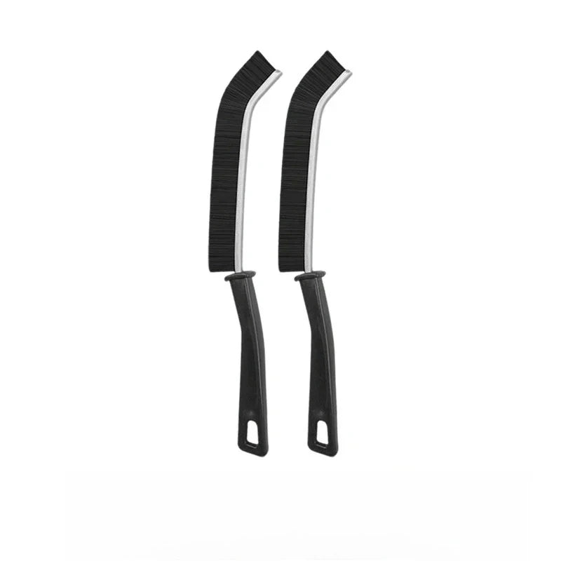 Hard Bristle Crevice Cleaning Brush for Fine Seam Corners Groove Window Cleaning Tools Kitchen Bathroom Home Tiles Joints Brush Peaceful Pleasures Health and Wellness 2 pcs