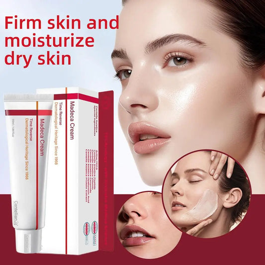 Centella Madeca Time Reverse Face Cream 50ml Anti-Aging Moisturizer Reduces Wrinkles Firms Hydrates Mature Dry Skin Peaceful Pleasures Health and Wellness