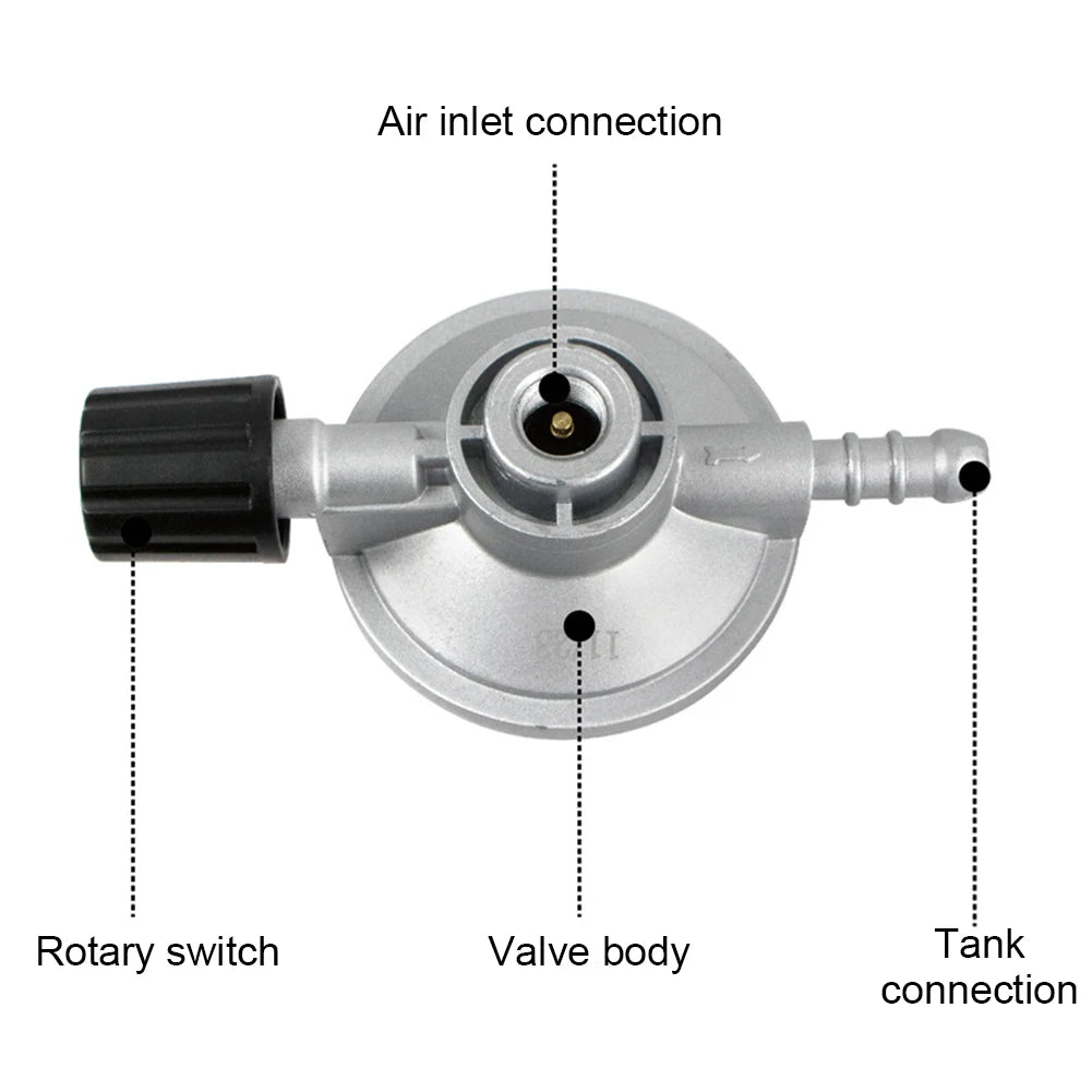 Adjustable Propane Regulator Kit for BBQ Grill & Outdoor Burner