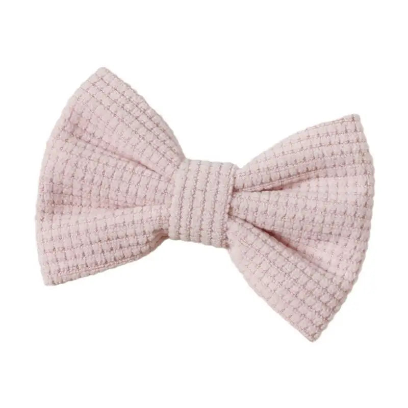 Girls Plaid Bowknot Hair Clips | Kids Barrettes Ages 3–12
