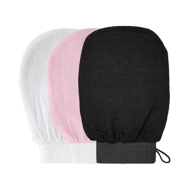 Exfoliating Bath Scrub Glove – Body & Facial Peeling Mitt