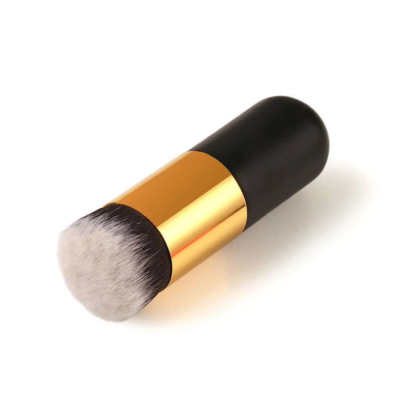 Large small fat pier foundation make-up brush BB cream mushroom brush Peaceful Pleasures Health and Wellness Black gold