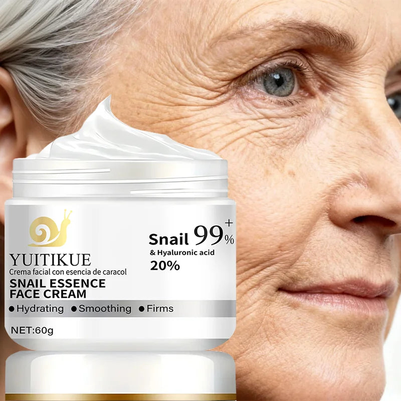 YUITIKUE 99% Snail Mucin Face Cream | Hyaluronic Acid & Niacinamide Snail Mucin Face Cream Peaceful Pleasures Health and Wellness